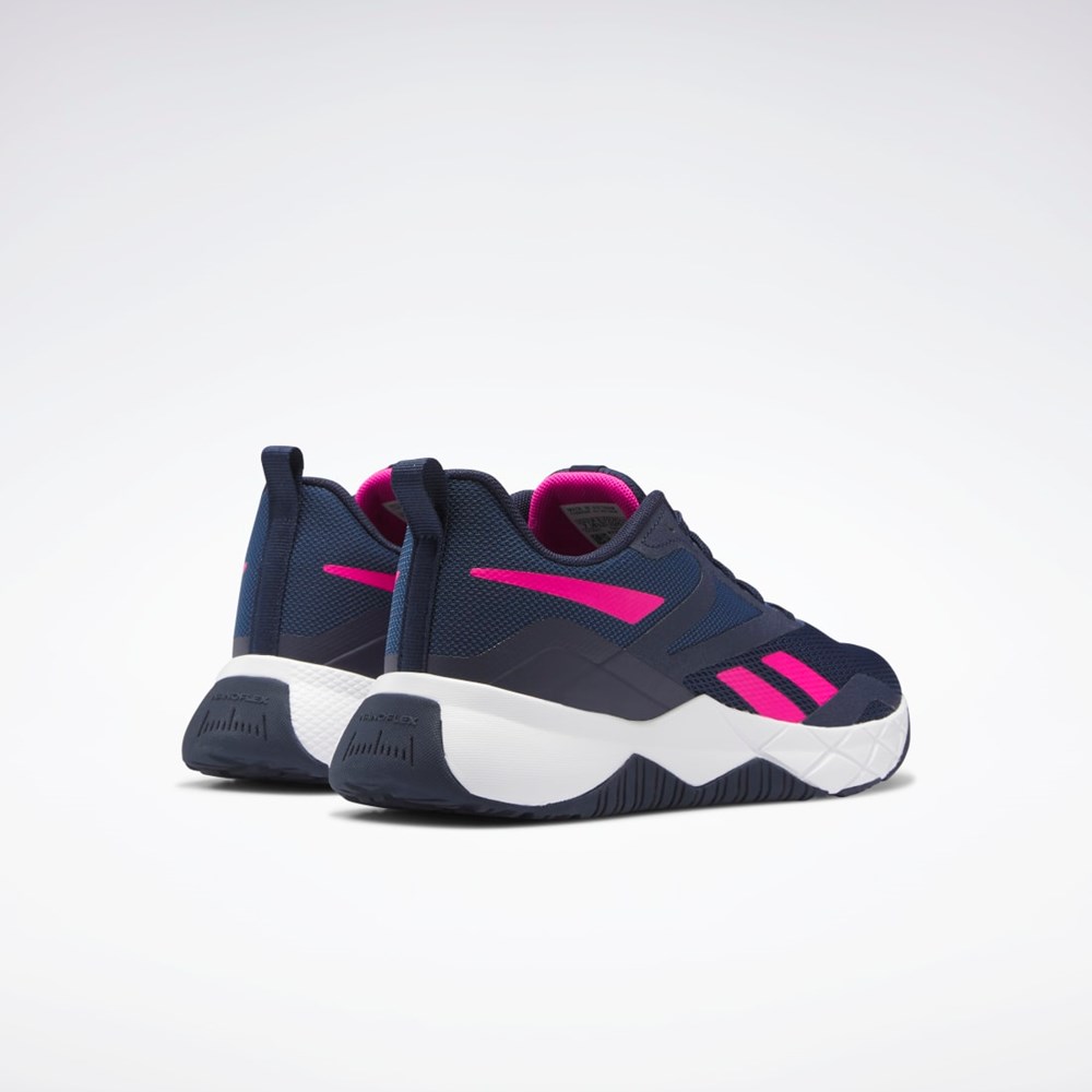 Reebok NFX Tränings Shoes Marinblå Blå Rosa | JVDSF-7102