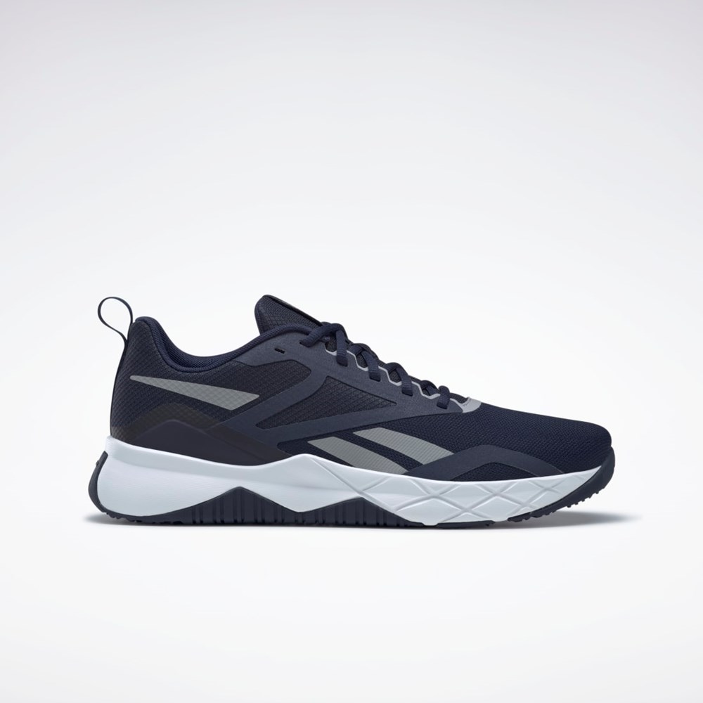 Reebok NFX Tränings Shoes Marinblå Grå Vita | GYJTZ-3087