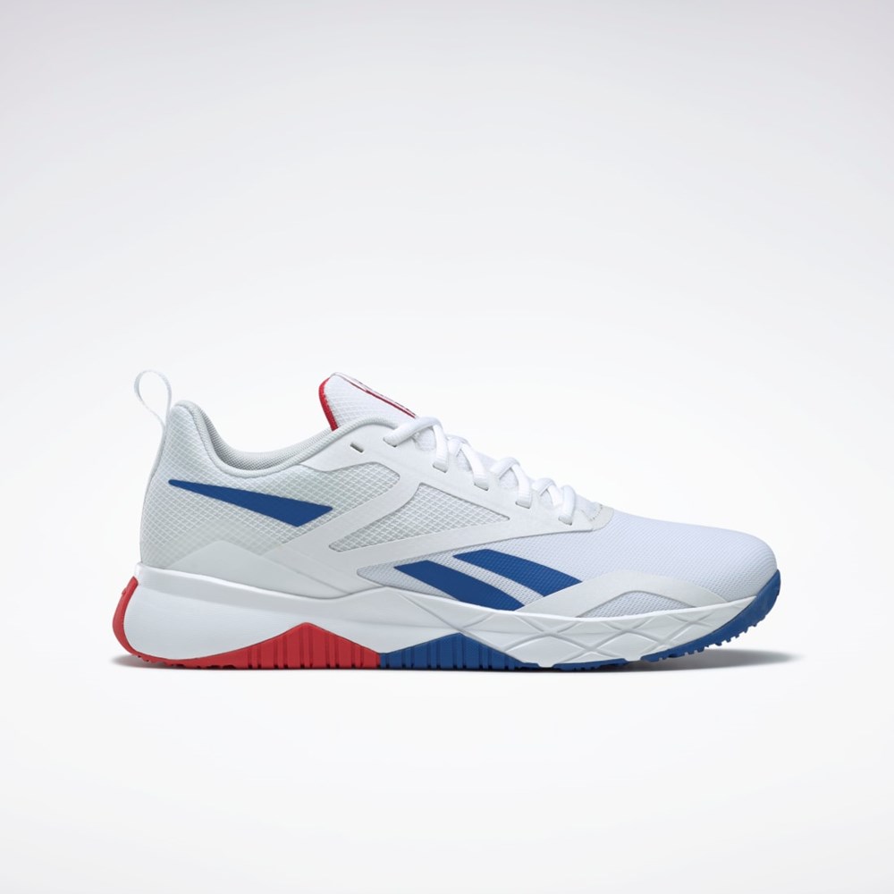 Reebok NFX Tränings Shoes Vita Grå Blå | WGRZT-1754