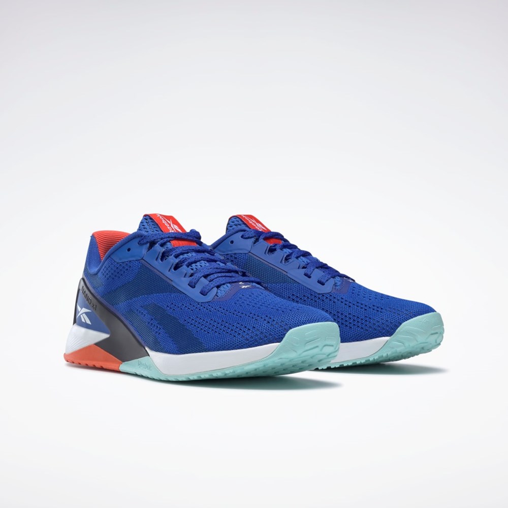 Reebok Nano X1 Tränings Shoes Blå Röda Marinblå | XWHFN-7396