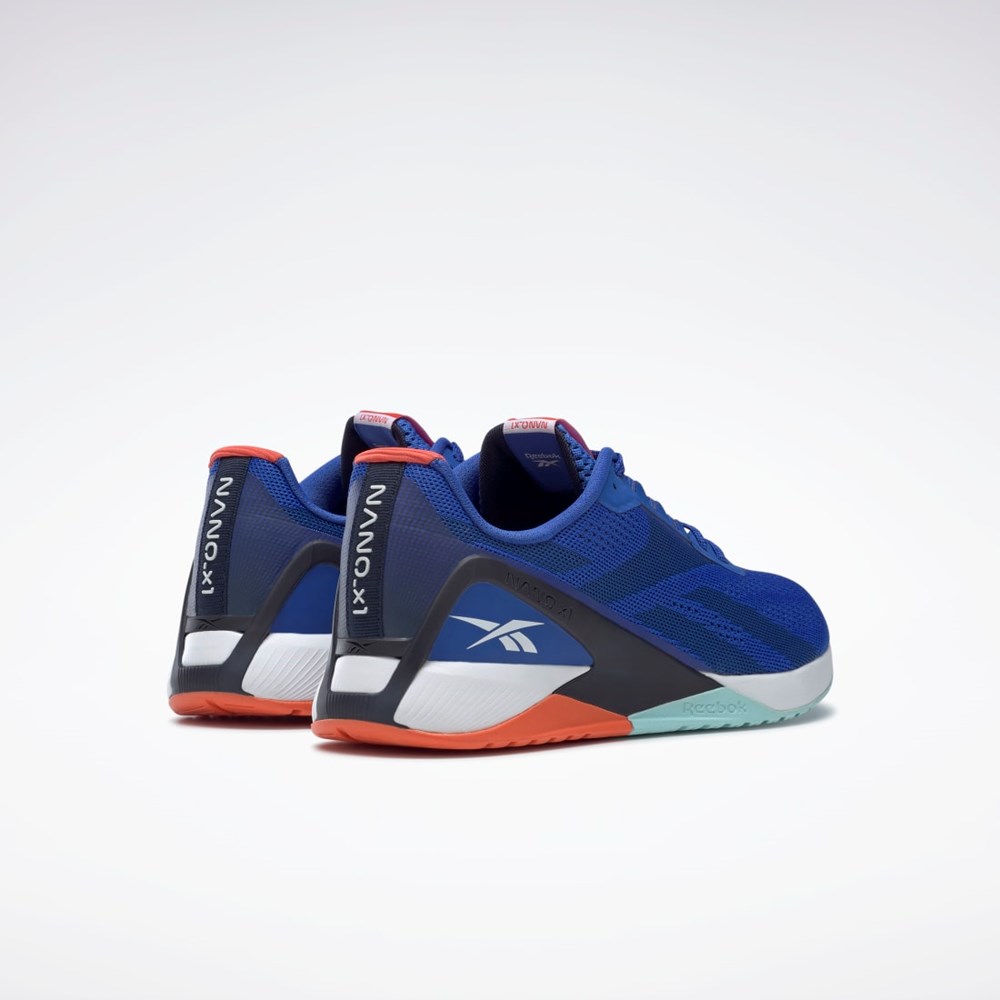 Reebok Nano X1 Tränings Shoes Blå Röda Marinblå | XWHFN-7396