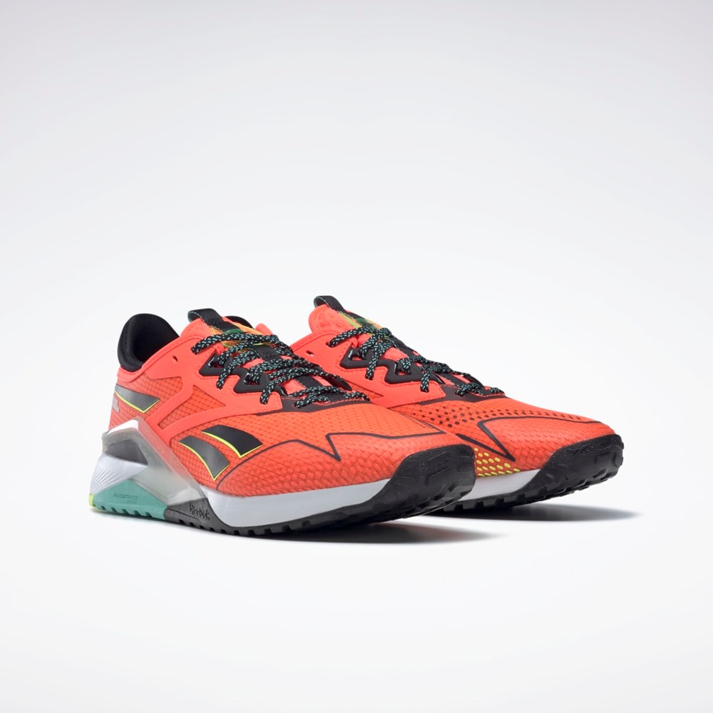 Reebok Nano X2 TR Adventure Tränings Shoes Orange Svarta Gula | IAYPK-3702