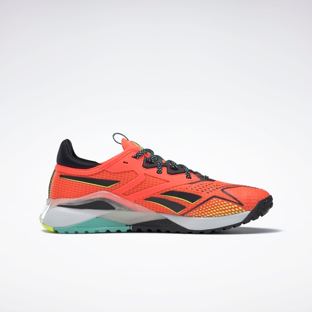 Reebok Nano X2 TR Adventure Tränings Shoes Orange Svarta Gula | IEQKB-5107