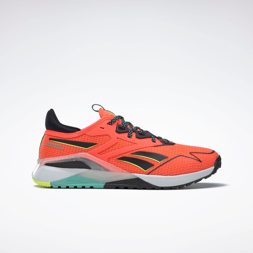 Reebok Nano X2 TR Adventure Tränings Shoes Orange Svarta Gula | YUWJM-8419