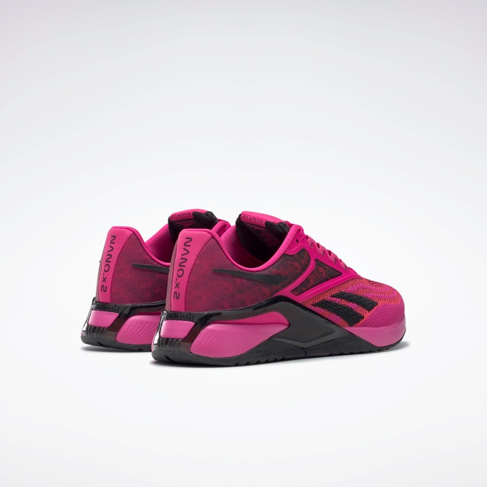 Reebok Nano X2 Tränings Shoes Rosa Svarta | BOUMK-3768