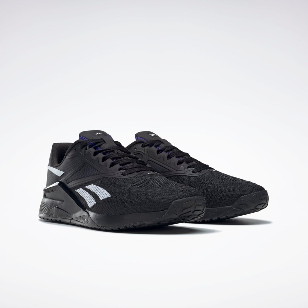 Reebok Nano X2 Tränings Shoes Svarta Lila Vita | BALOK-2103