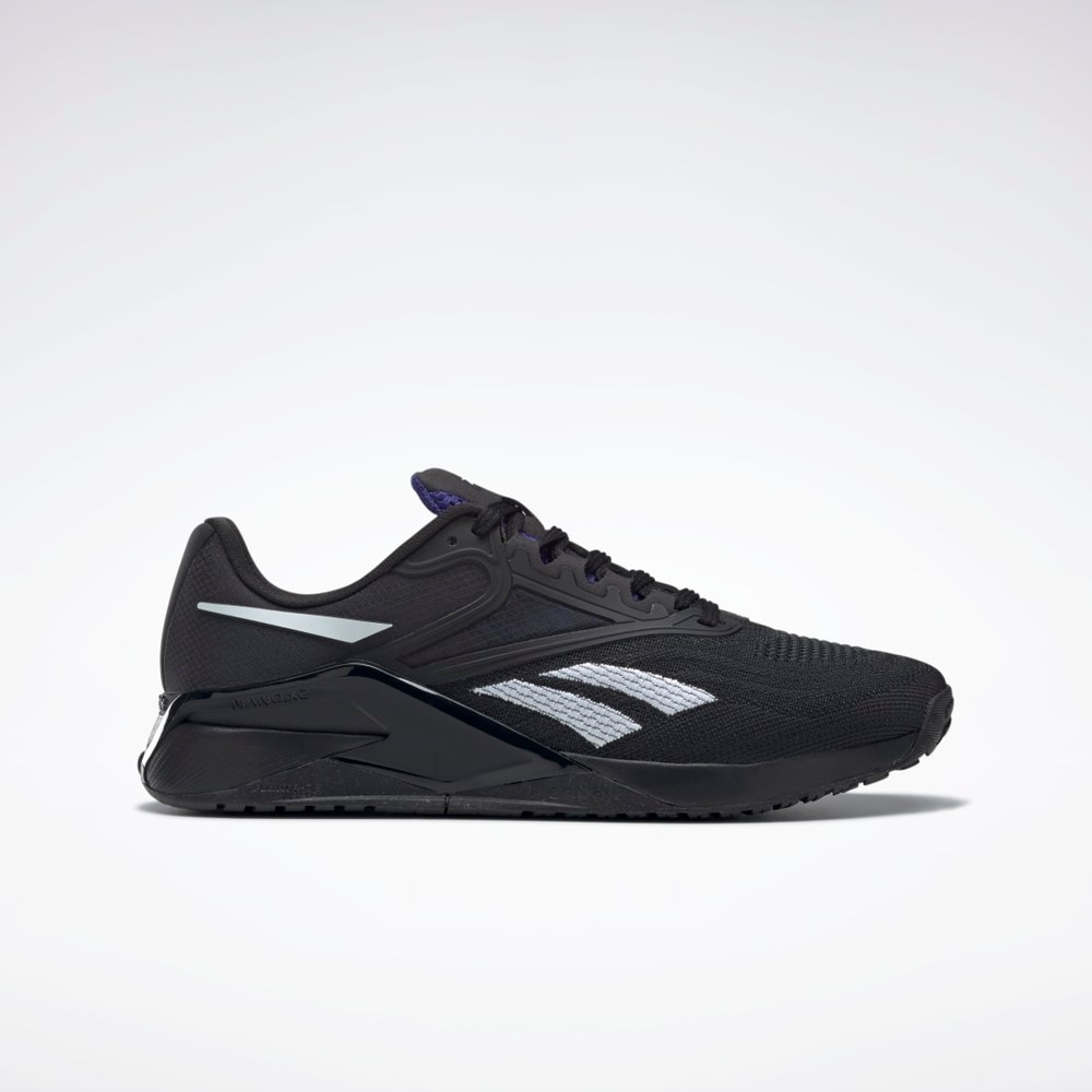 Reebok Nano X2 Tränings Shoes Svarta Lila Vita | BALOK-2103