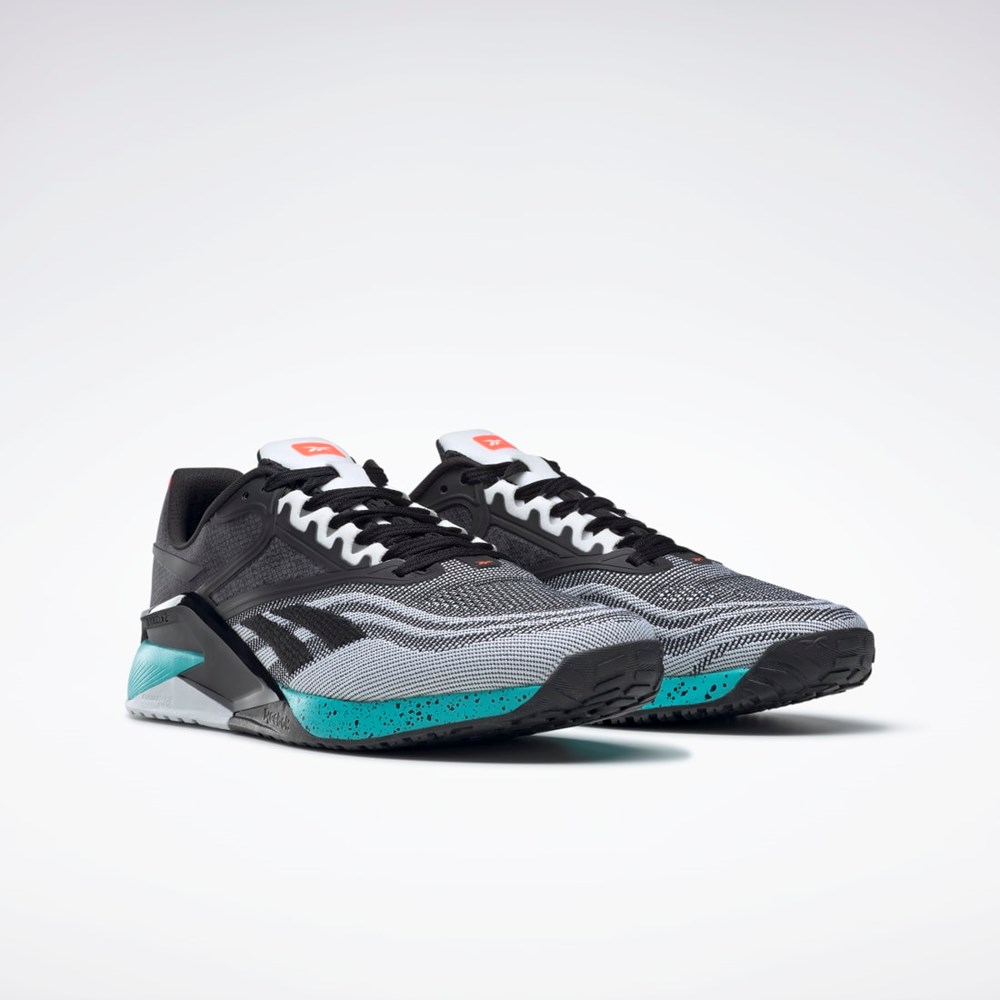 Reebok Nano X2 Tränings Shoes Svarta Vita Grå | DSXNV-7283