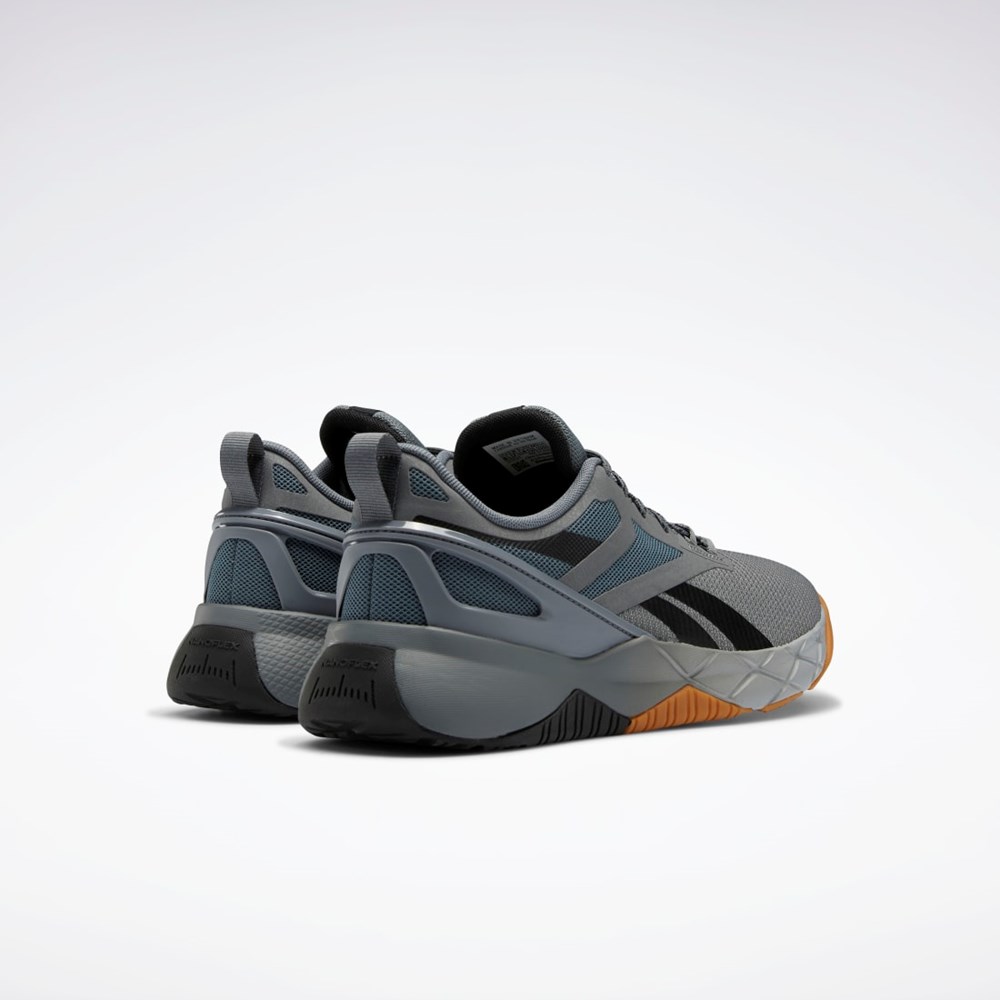 Reebok Nanoflex Parafit TR Shoes Grå Svarta | RKDPE-4583