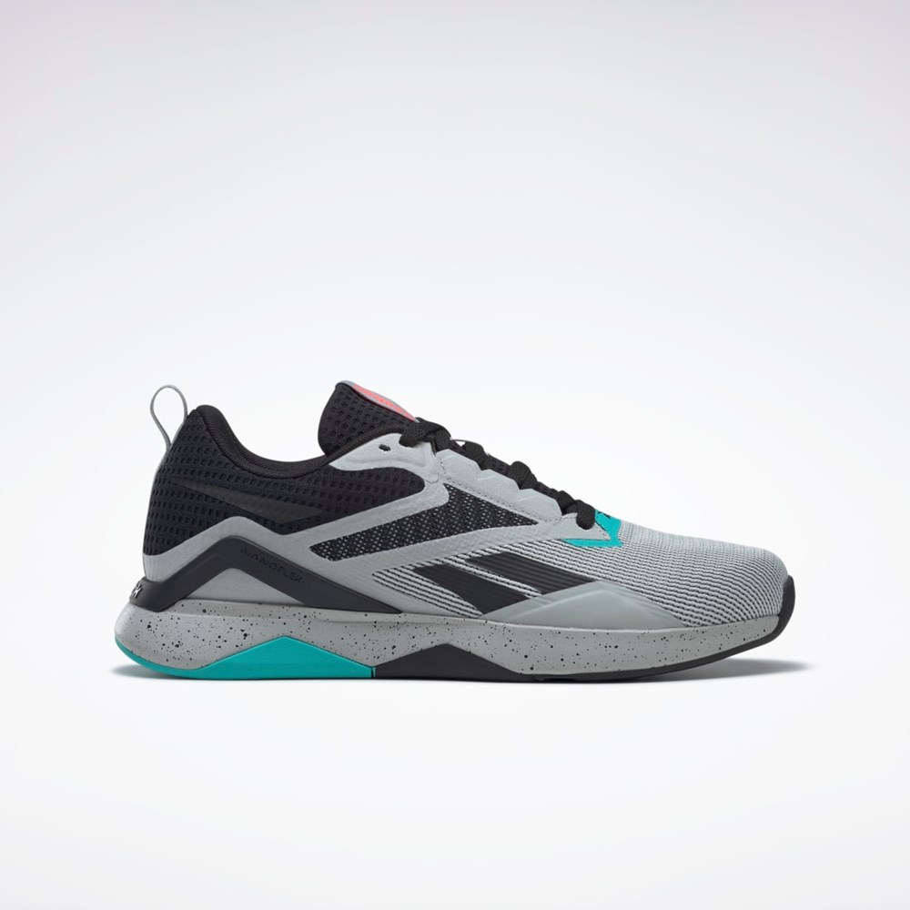 Reebok Nanoflex TR 2.0 Tränings Shoes Svarta Grå | DVKGJ-2475