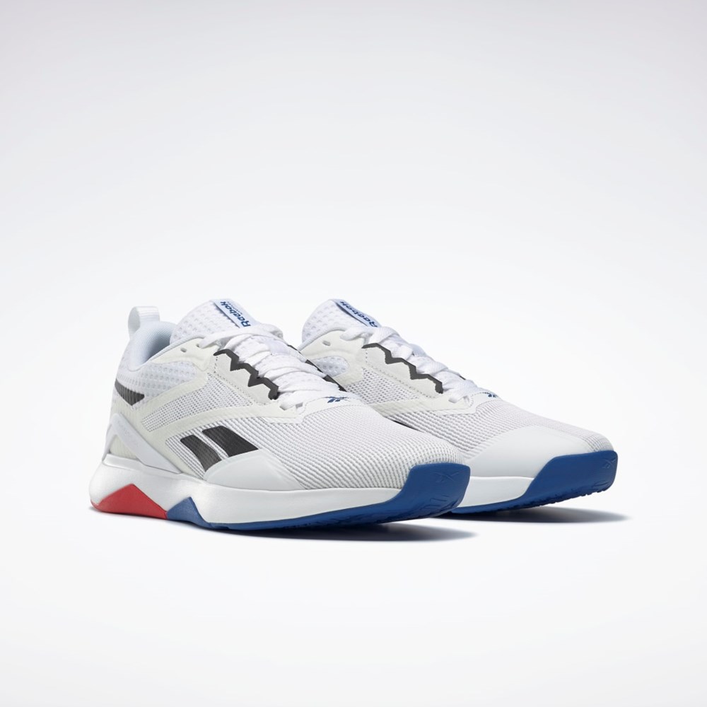 Reebok Nanoflex TR 2.0 Tränings Shoes Vita Grå Svarta | VMKRW-4328