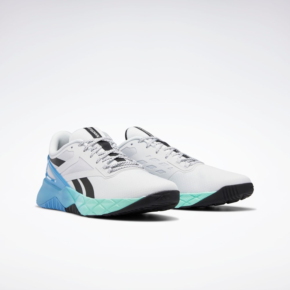 Reebok Nanoflex TR Tränings Shoes Grå Svarta Blå | AMYQB-8204