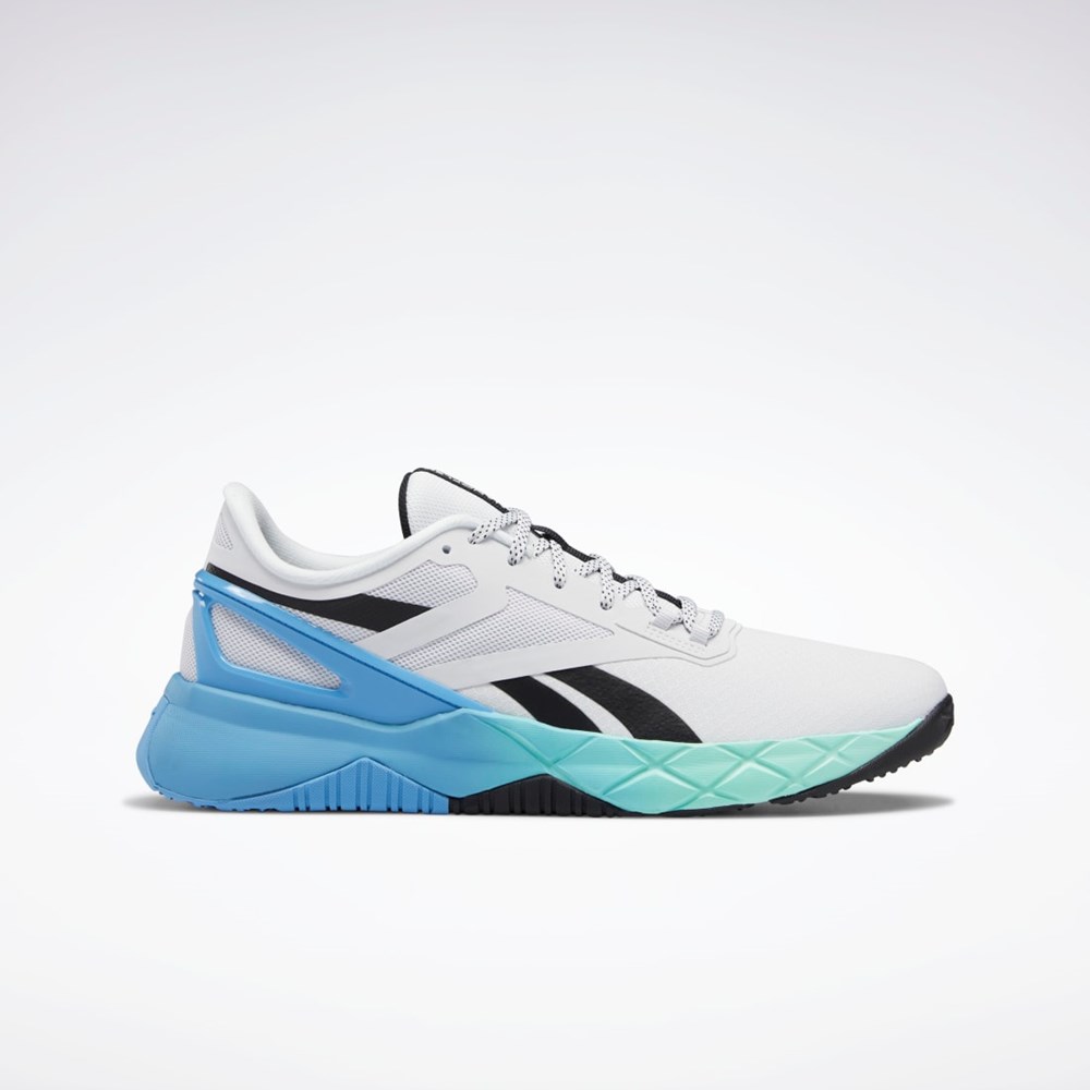 Reebok Nanoflex TR Tränings Shoes Grå Svarta Blå | AMYQB-8204