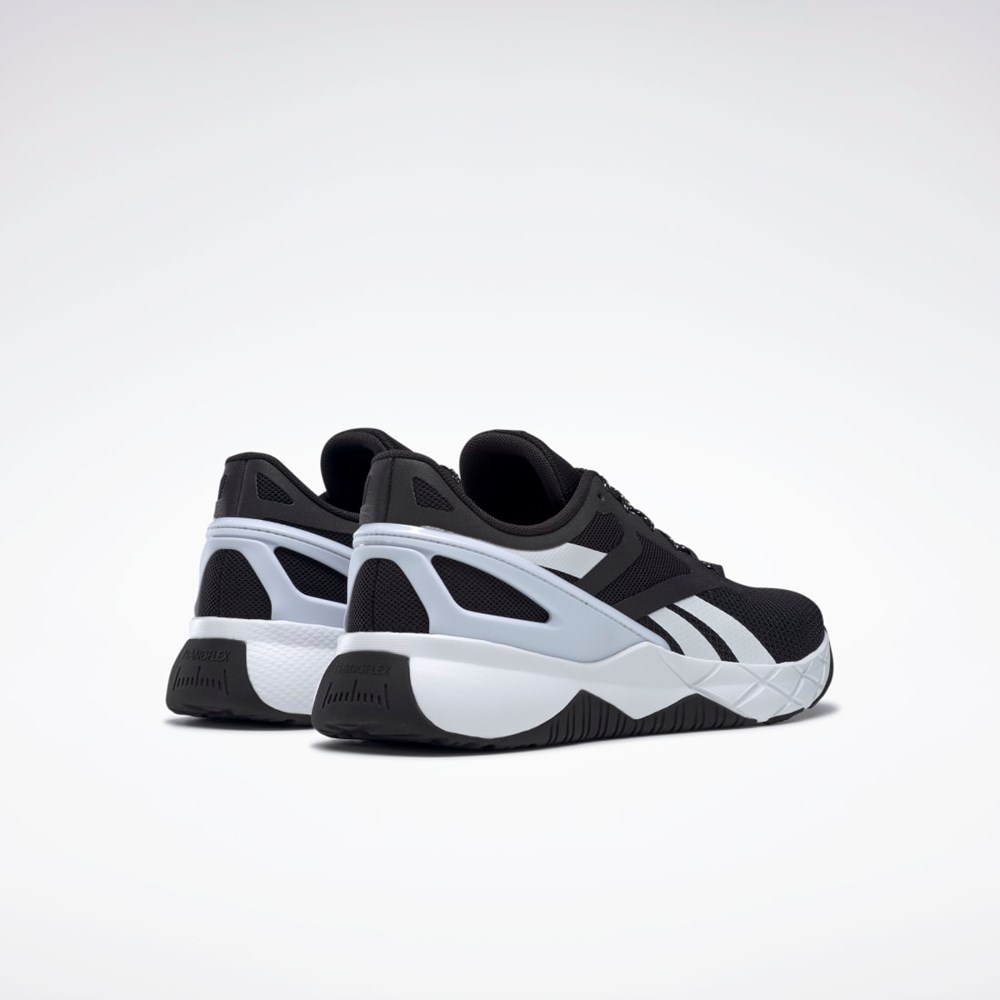 Reebok Nanoflex TR Tränings Shoes Svarta Vita Svarta | BKIPE-3018