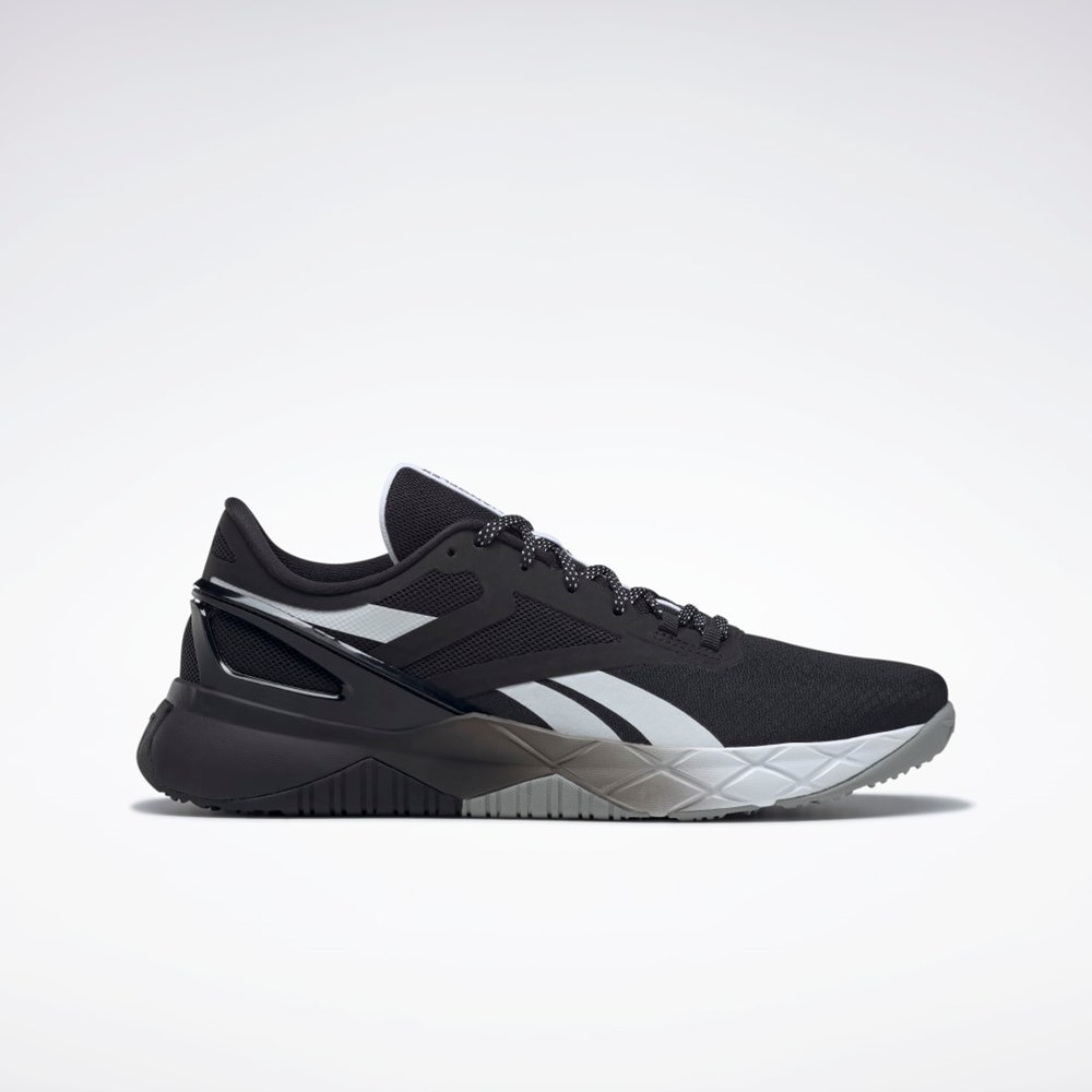 Reebok Nanoflex TR Tränings Shoes Svarta Vita Grå | LHGDY-6879