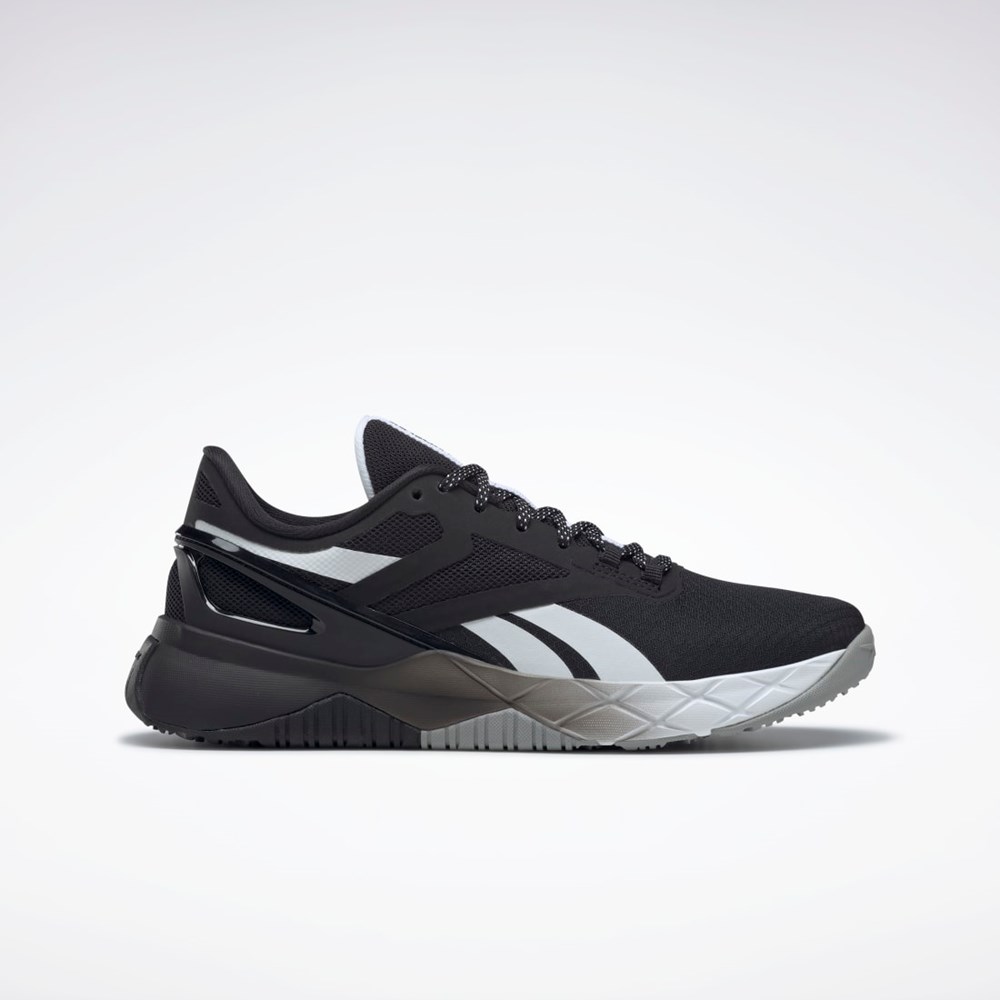 Reebok Nanoflex TR Tränings Shoes Svarta Vita Grå | XYTPO-5879