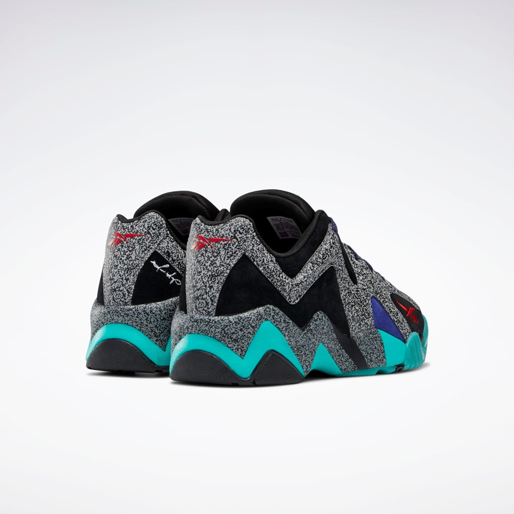 Reebok Nice Kicks Kamikaze II Low Basketball Shoes Svarta Röda Grå | JMFLE-4589