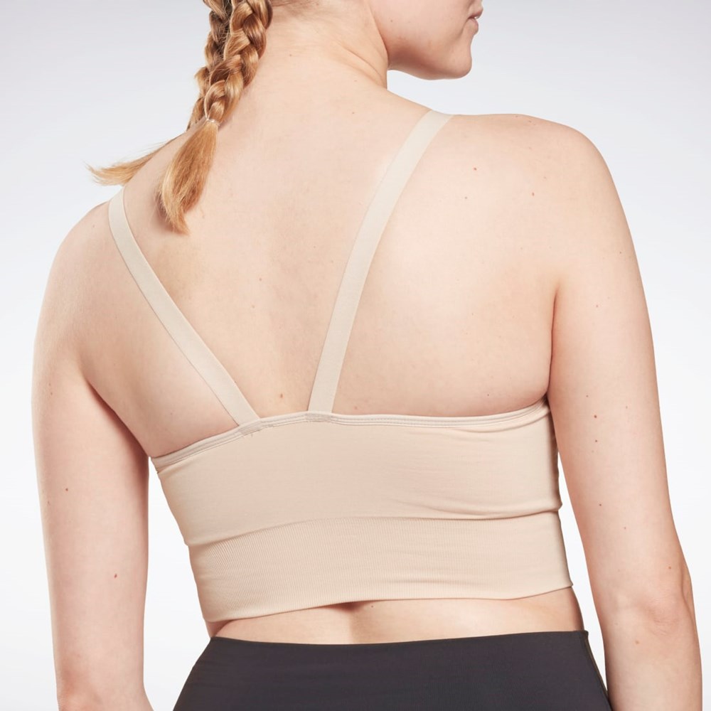 Reebok Nursing Sports Bra Soft Ecru | TPOHU-3086