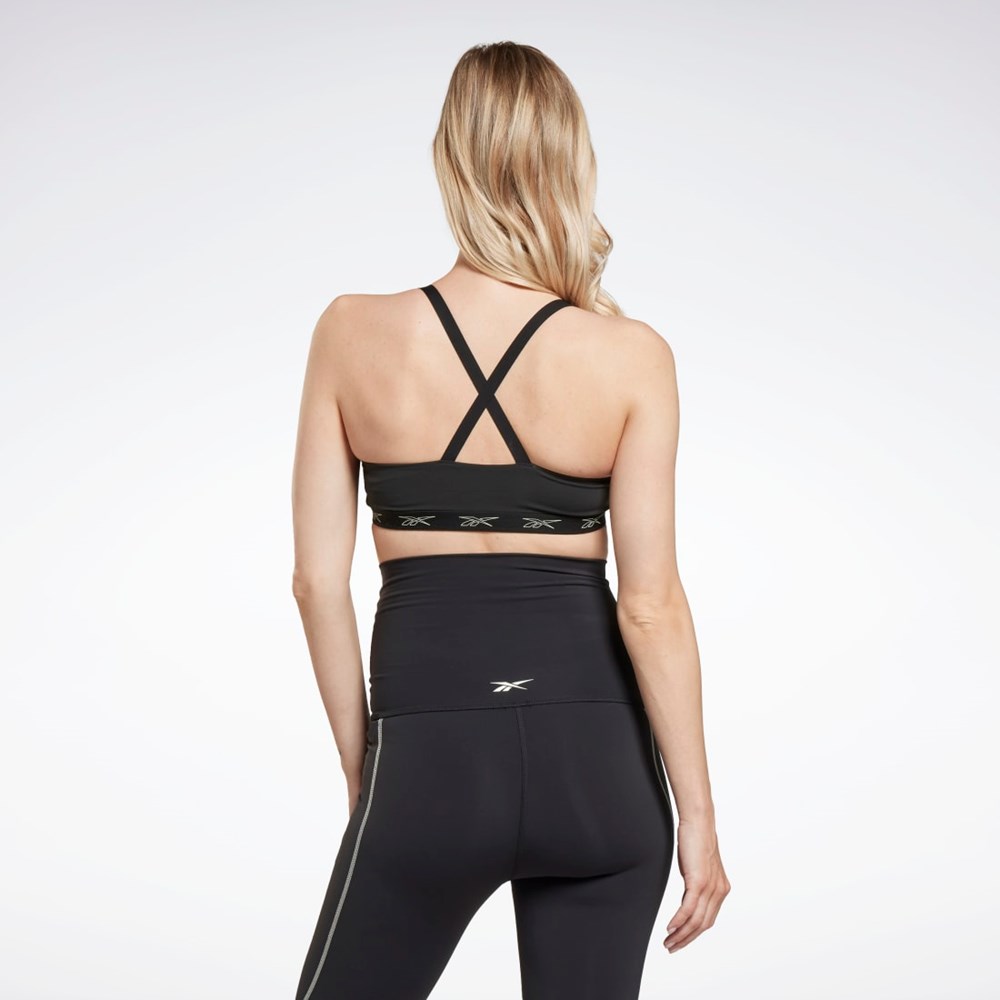 Reebok Nursing Sports Bra Svarta | TYZKM-5083