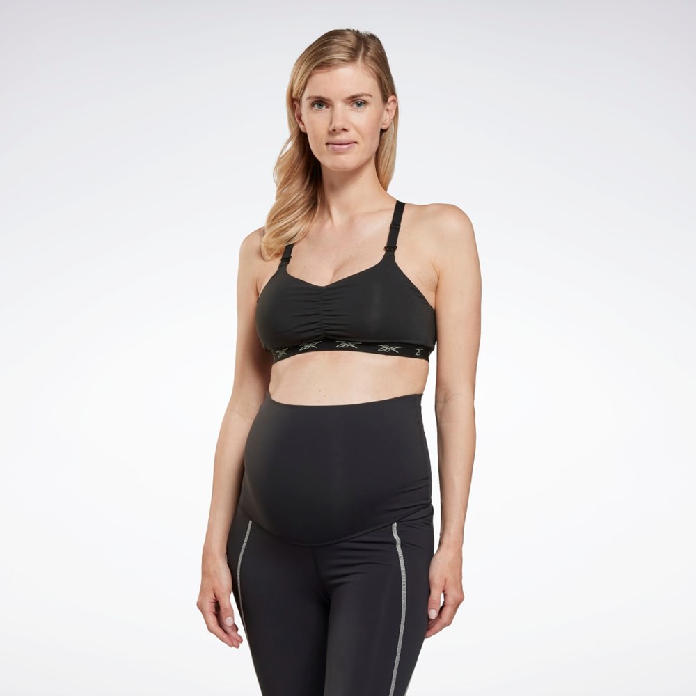 Reebok Nursing Sports Bra Svarta | TYZKM-5083