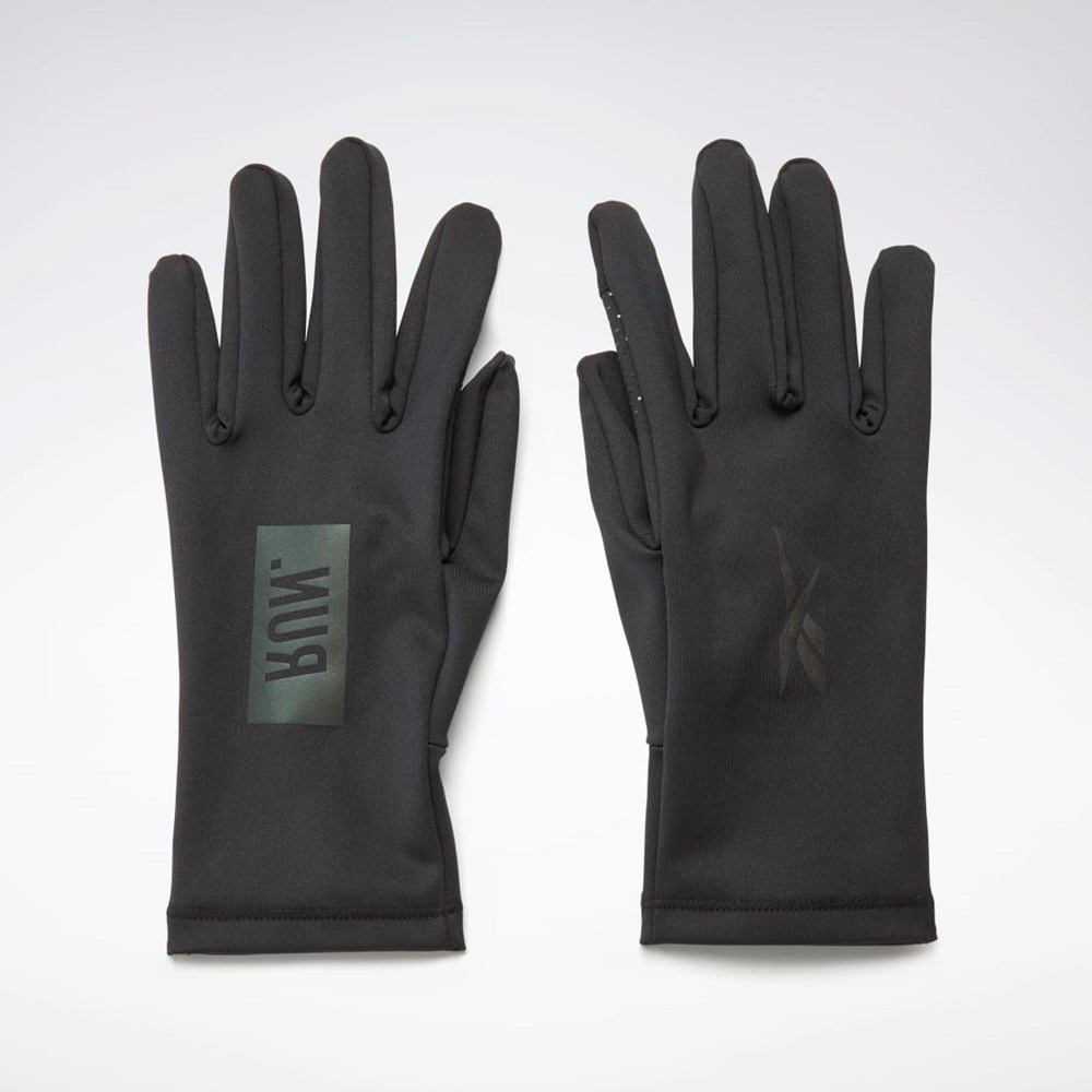 Reebok OS Run Gloves Svarta | BQGLV-6574