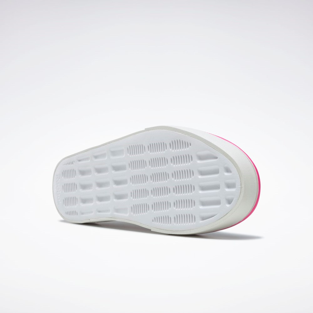 Reebok OnLux Slip-On Shoes Grå Vita Rosa | QHXWY-4620