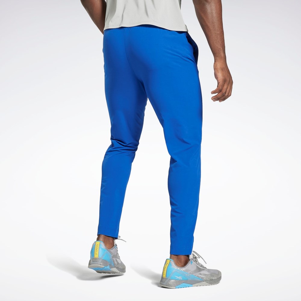 Reebok Performance Pants Blå | XWTMS-4721