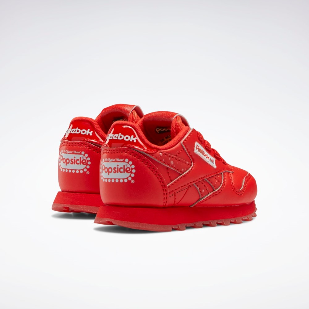 Reebok Popsicle Classic Leather Shoes - Toddler Röda Röda Röda | YLVPA-8421