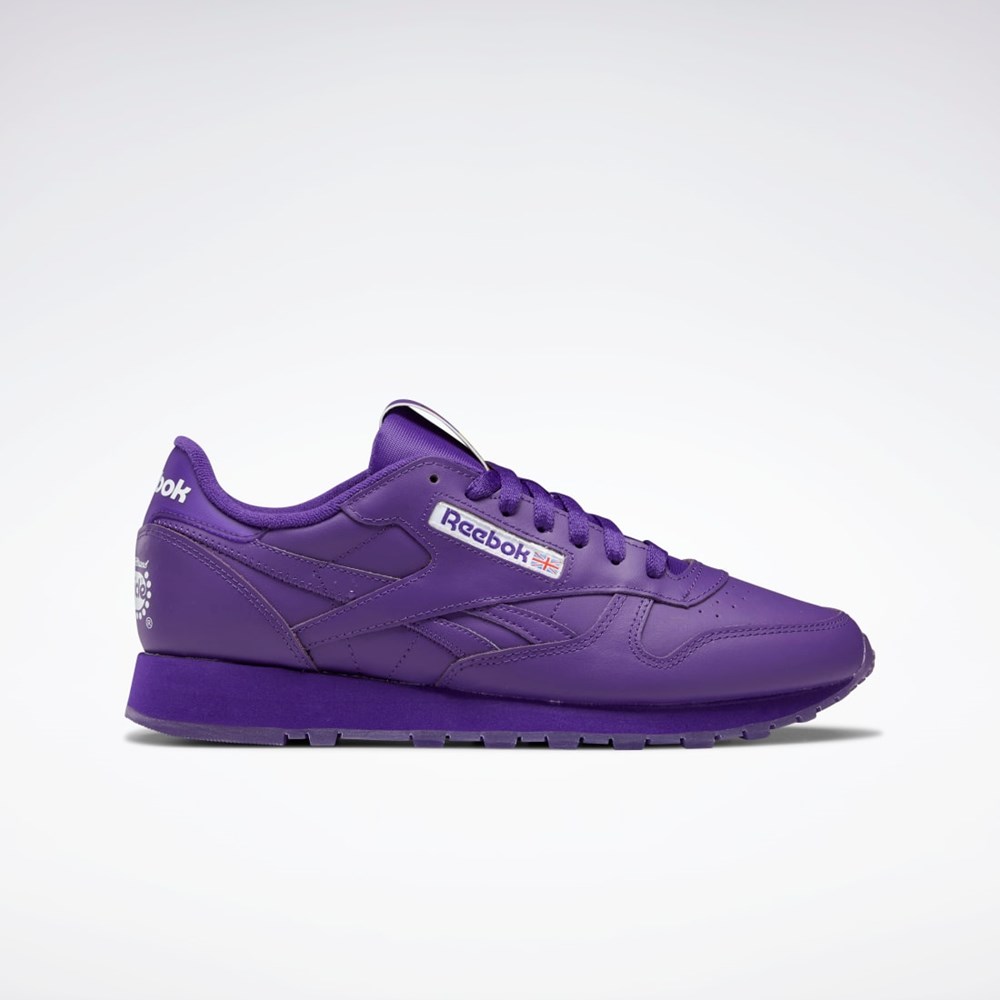 Reebok Popsicle Classic Leather Shoes Lila Lila Lila | GMQZS-0526