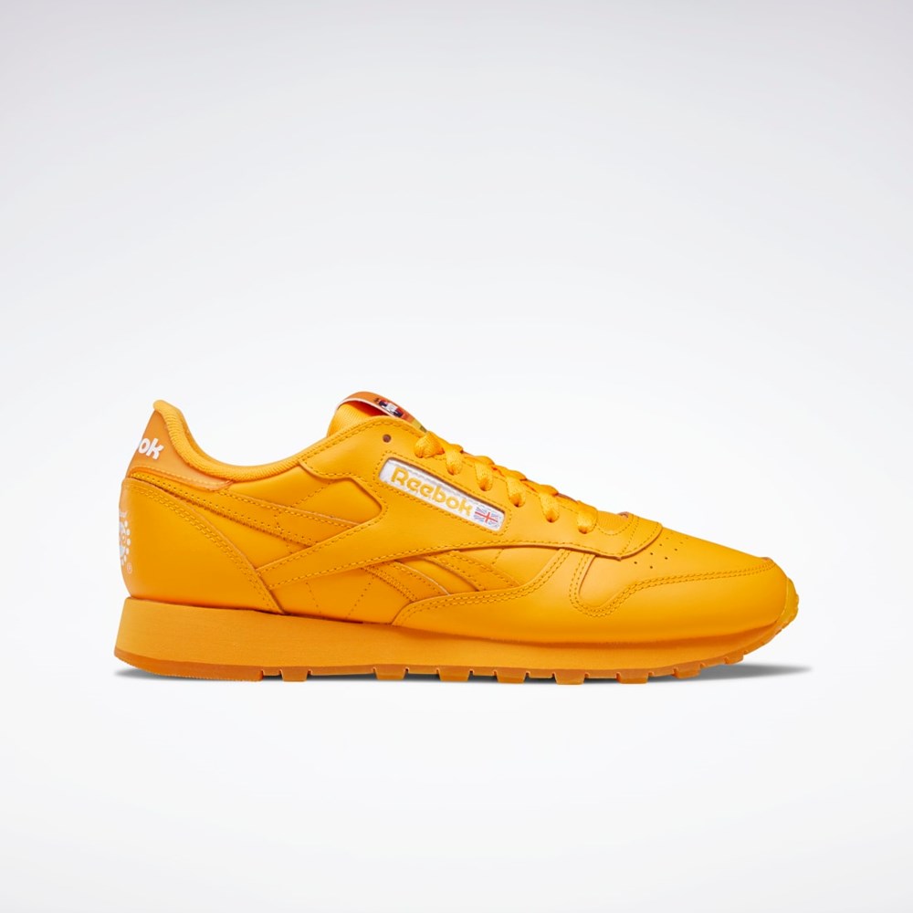 Reebok Popsicle Classic Leather Shoes Semi Fire Spark / Semi Fire Spark / Semi Fire Spark | LXJMH-8024