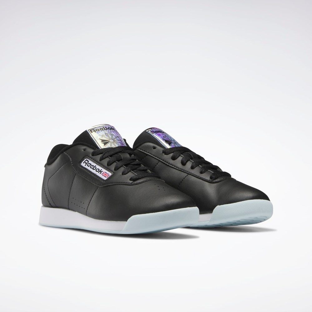 Reebok Princess Shoes Svarta Vita Blå | XQNKS-4910