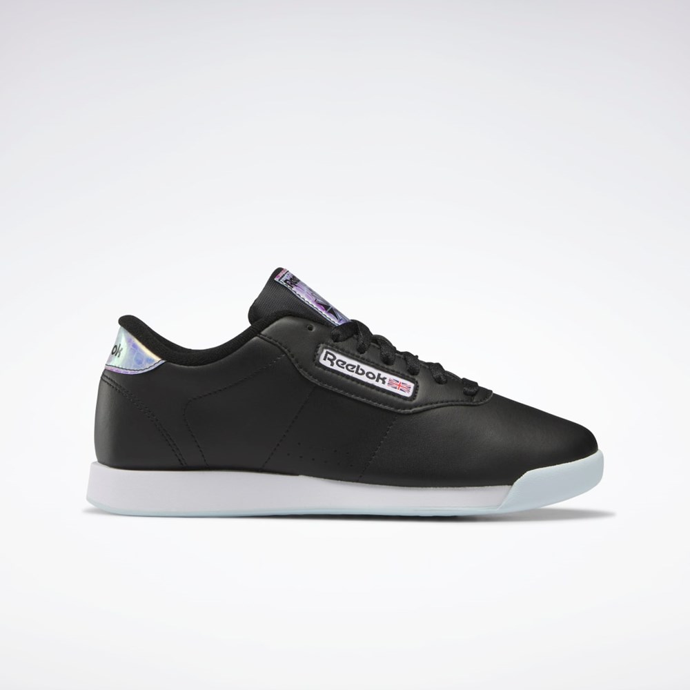 Reebok Princess Shoes Svarta Vita Blå | XQNKS-4910