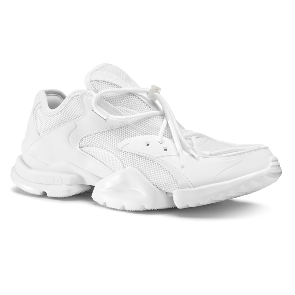 Reebok RUN_R 96 Shoes Vita Blå | QSWZJ-6290