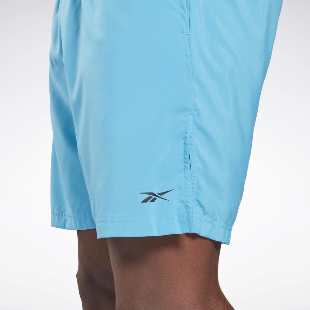 Reebok Reebok Austin Shorts Blå | PTQVH-9538