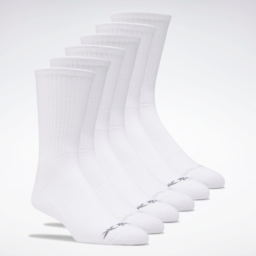 Reebok Reebok Basic Crew Socks 6 Pairs Multi | HILTB-5103