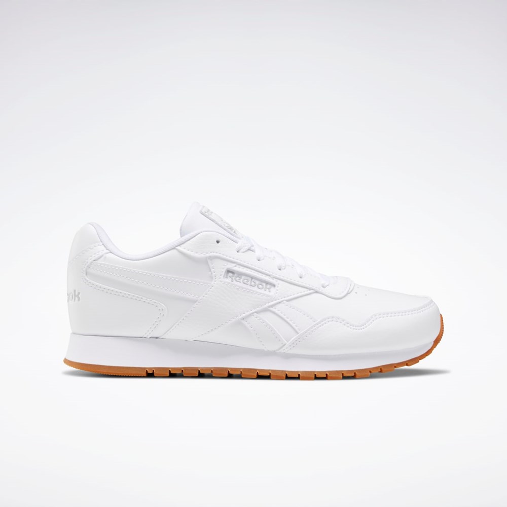 Reebok Reebok Classic Harman Run Shoes Us-White / Steel / Gum | JHKVA-2185