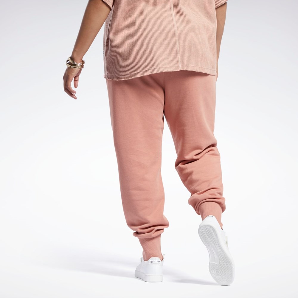 Reebok Reebok Classics French Terry Pants (Plus Size) Korall | PFJGN-0281