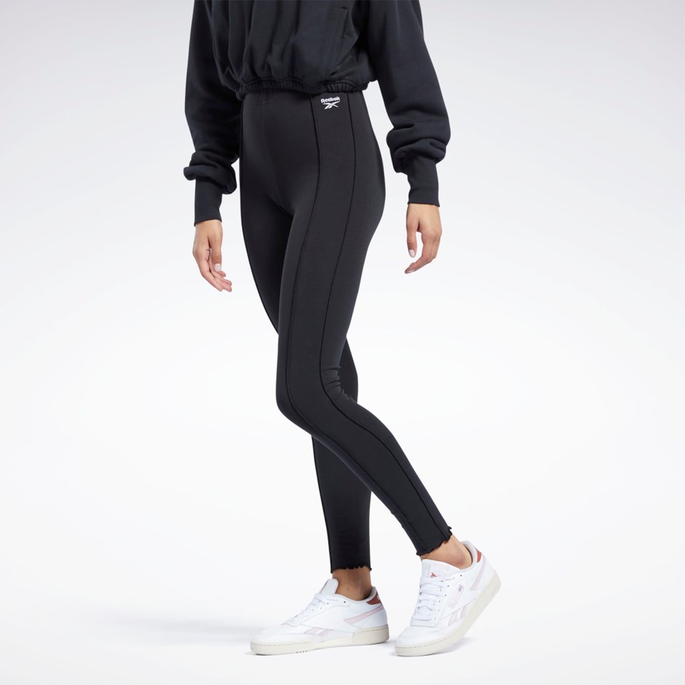 Reebok Reebok Classics High-Rise Leggings Svarta | MCTVK-0769