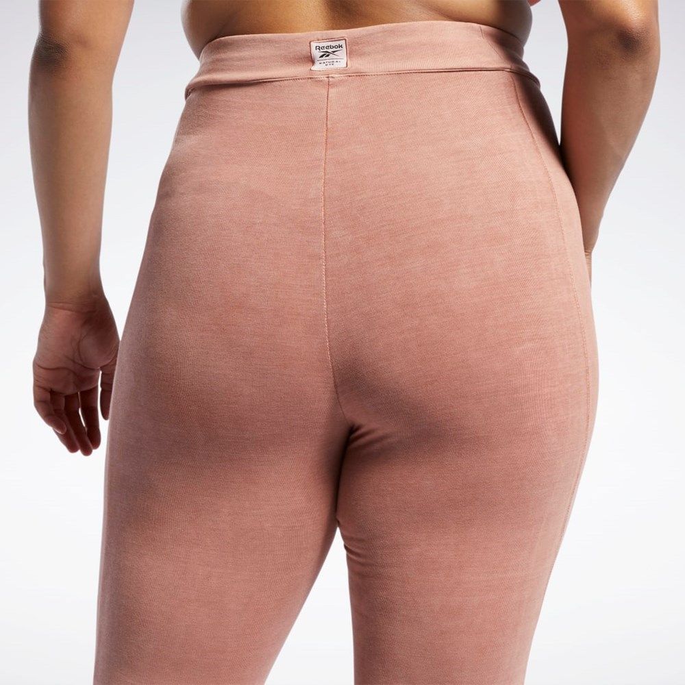 Reebok Reebok Classics Natural Dye Leggings (Plus Size) Korall | GZMCY-5963