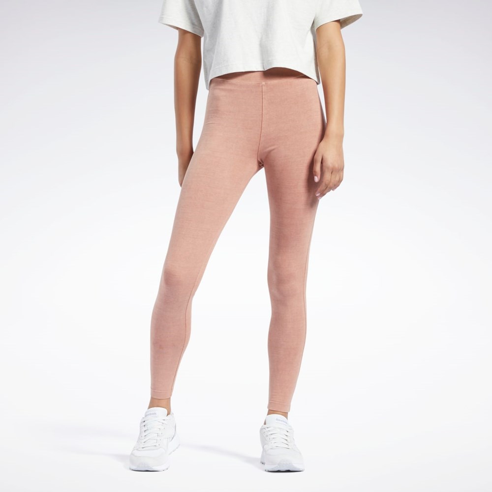 Reebok Reebok Classics Natural Dye Leggings Korall | KINUC-8245