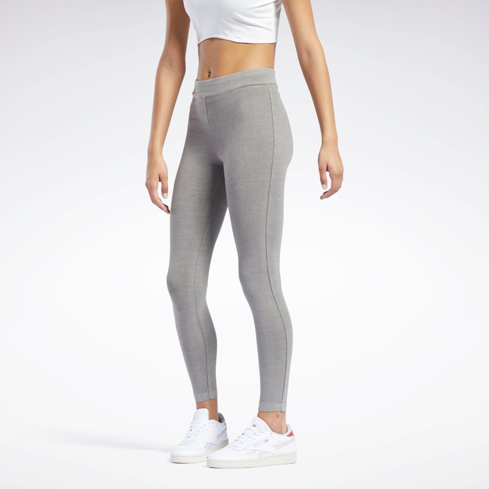 Reebok Reebok Classics Natural Dye Leggings Grå | TRKGW-4375