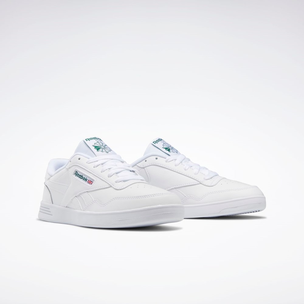 Reebok Reebok Club MEMT Breda Shoes Vita Vita Gröna | YBSQM-9842