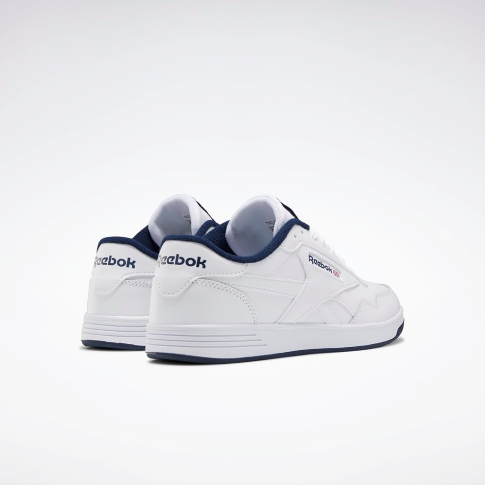 Reebok Reebok Club MEMT Shoes Vita Marinblå Vita | DHJGE-8061