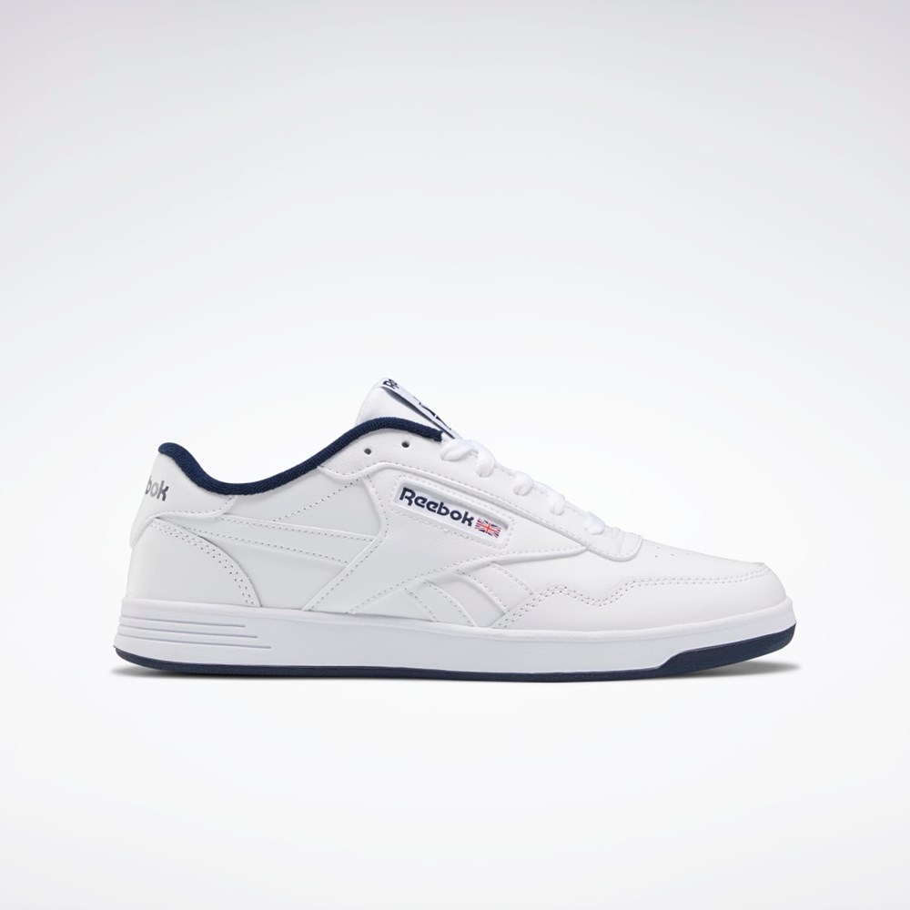 Reebok Reebok Club MEMT Shoes Vita Marinblå Vita | DHJGE-8061