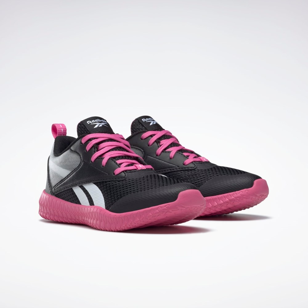 Reebok Reebok Flexagon Energy 3 Shoes - Preschool Svarta Vita Rosa | AJXQL-6378