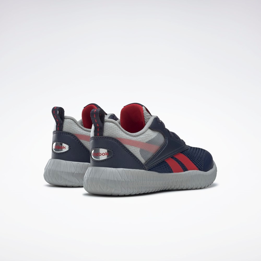 Reebok Reebok Flexagon Energy 3 Shoes - Preschool Marinblå Grå Röda | JIFVT-4201