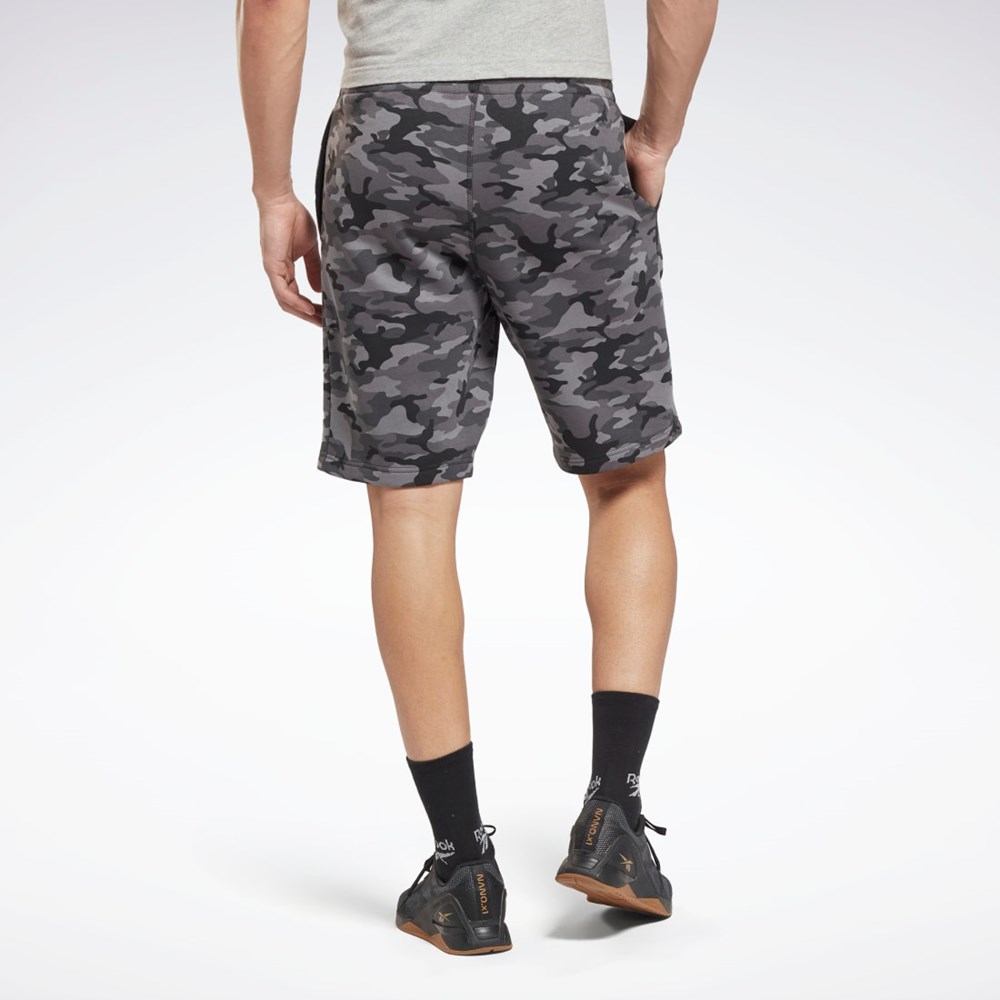 Reebok Reebok Identity Camo Shorts Svarta | IDFTN-7598