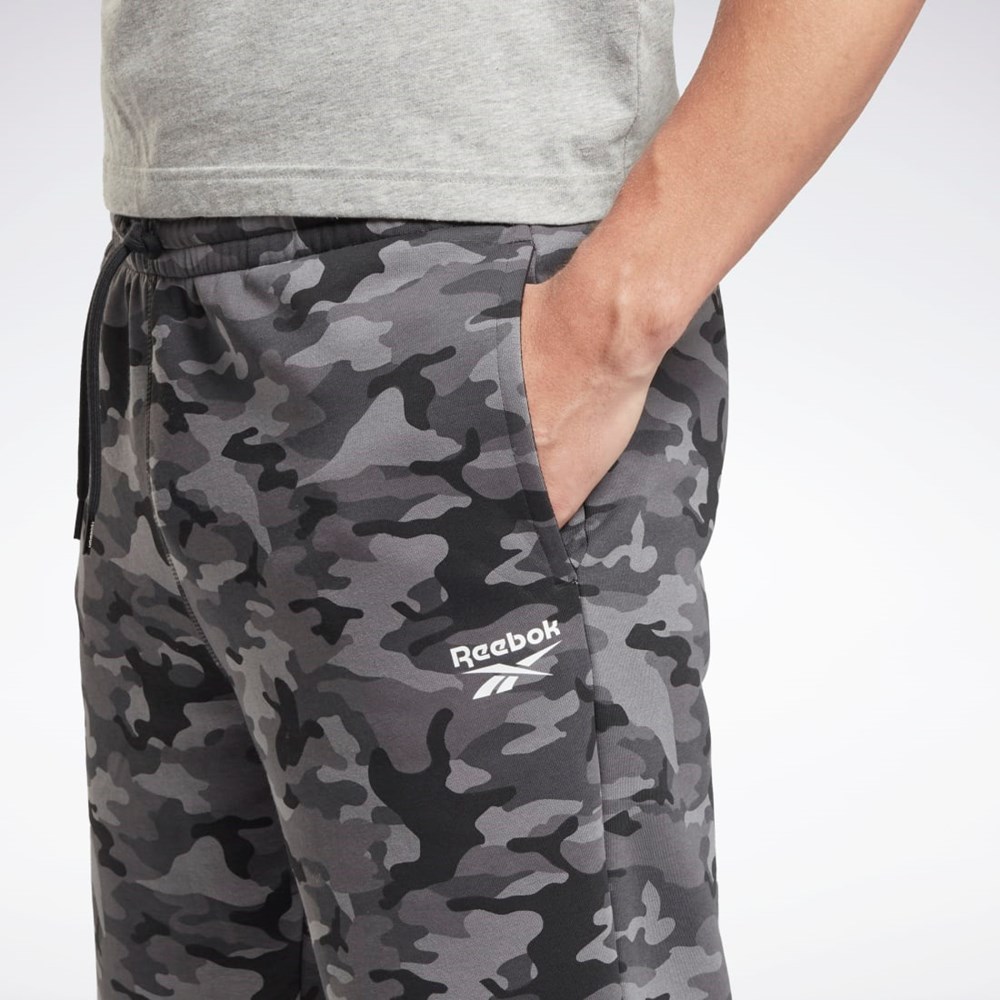 Reebok Reebok Identity Camo Shorts Svarta | IDFTN-7598