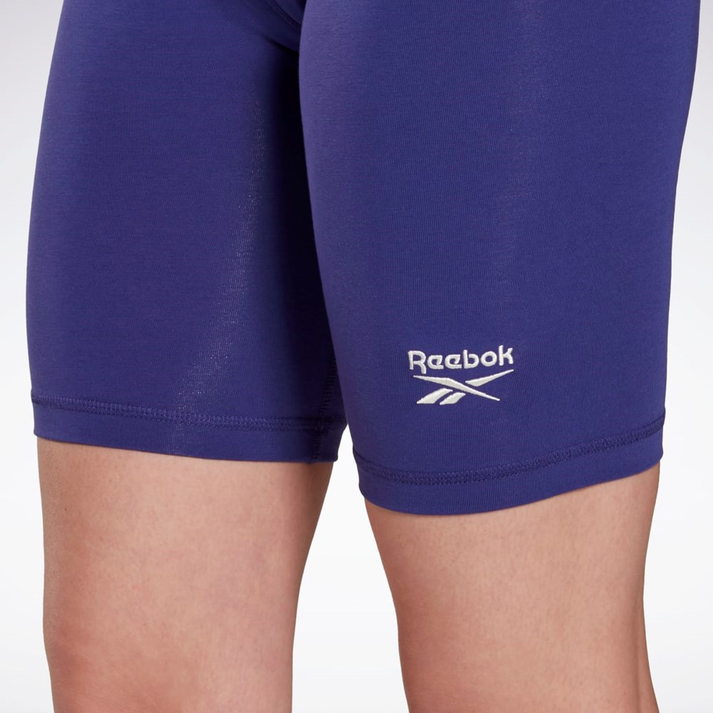 Reebok Reebok Identity Fitted Logo Shorts Lila | LBCHG-3061