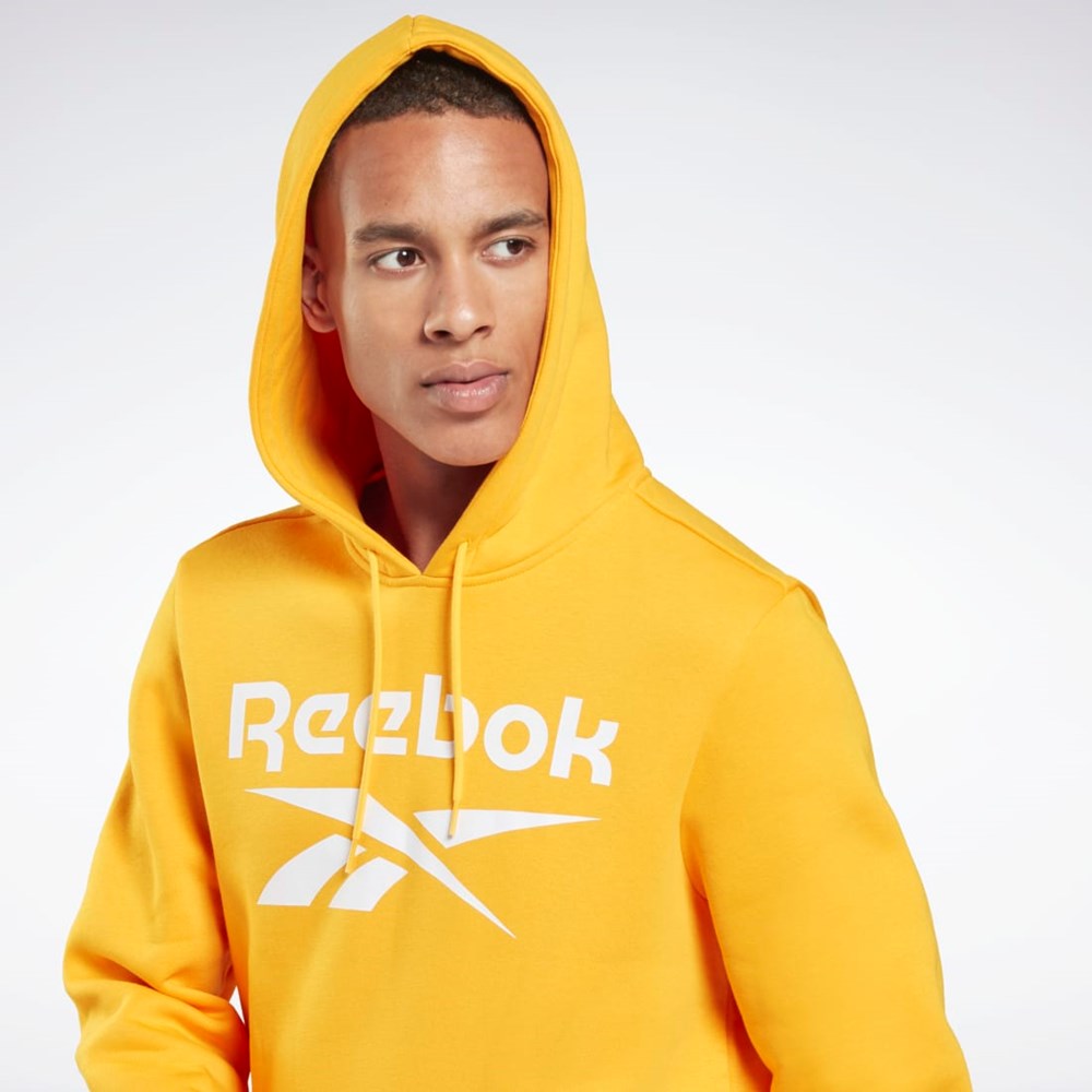 Reebok Reebok Identity Fleece Hoodie Guld | CSHQT-3250